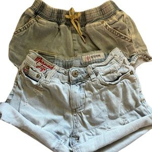 Ag Kids denim shorts bundle